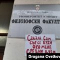 Filozofski fakultet u Nišu pokrenuo sudski spor zbog oduzimanja tri departmana
