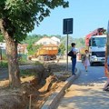 Foto-vest: Iskopan kanal na autobuskom stajalištu na Bubnju u Nišu
