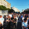 Protest protiv rudarenja litijuma i projekta "Jadar" u Beogradu, blokirana pruga na Prokopu i na Novom Beogradu