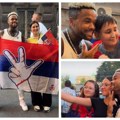 (Video) "idi gde te slave, a ne gde te tolerišu" Afroamerikanac Džibri, koji je sebe prozvao Jovan, dočekao srpske olimpijce…
