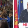 Potpredsednik Milovog DPS-a „pumpa“ u Beogradu (video)