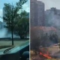 Kritična situacija na Novom Beogradu: Serija velikih požara, pojavili se užasni snimci (Video)