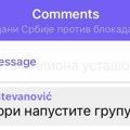 Diverzija u Vajber grupi protivnika blokada: Nepredviđena “invazija” studenata