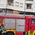 (Foto) izgoreo stan u Novom Sadu: Vatrogasci zatekli psa bez svesti, usledila je reanimacija