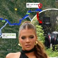 Mapa kretanja Ane Radović: Devojka krenula iz kuće na Zlatiboru da plati ispit u Beogradu, nakon nesreće uputila 2 poziva u…