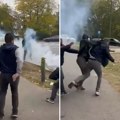 Težak incident ispred biračkog mesta u Pančevu: Izbila opšta tuča, ovo je snimak