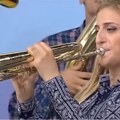 Princeza trube i njen orkestar na mestu sa kojeg su krenuli u svet