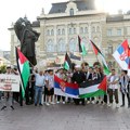 U centru Novog Sada održan skup podrške Palestini