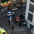 Video likvidacije napadača iz Brisela Ljudi sa terase snimili obračun policije sa teroristom (video)