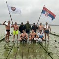 Komandiri više kazneno-popravnih zavoda viteški plivali za Časni krst