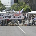 Nastavljena blokada ispred Vlade Srbije