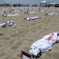 Rio de Žaneiro: na plaži Kopakabana odata pošta ubijenima u napadu Hamasa