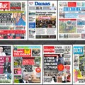 Naslovne strane današnjih novina: Prelistavanje štampe za ponedeljak, 11. mart 2024. godine