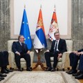 Vučić sa predsednicima FIVB i CEV: Nastavićemo da ulažemo u budućnost odbojke