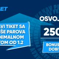 Želite da osvojite HIPER bonus do neverovatnih 250 odsto? Cifra od 3.100.000 dinara čeka na vas!