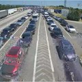 Gužve na graničnom prelazu Preševo