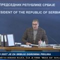 ''Ko je kriv za diverziju na kanalu Ibar Lepenac'' Predsednik Vučić uputio pitanje Evropi i svetu