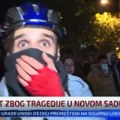 Haos u Novom Sadu: Lete cigle i kamenice, pristalice opozicije razbijaju prostorije SNS (video)