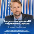 Razgovor sa ambasadorom Evropske unije u Srbiji, Andreasom fon Bekeratom u Omladinskom centru