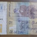 Jedna papirna novčanica "luta" već 10 godina: Pančevac želi da je vrati devojci koja je ispisala posvetu