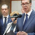 Predsednik Vučić podelio snimak iz Leskovca: "Iznad svega je briga za ljude"