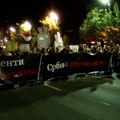 Završen protest "Srbija protiv nasilja" u Beogradu