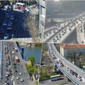 Jutarnji špic u Beogradu: Ogromne gužve na Pančevcu i Plavom mostu (foto)