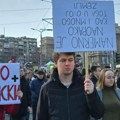 Građani i studenti u tišini blokirali Ruzveltovu ulicu na 15 minuta