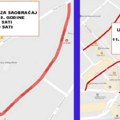 Večeras i u nedelju izmenjen režim saobraćaja u pojedinim ulicama