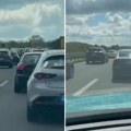 Velike gužve na izlasku iz Beograda: Građani prestonice masovno provode Prvi maj van grada (video)