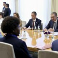 (Foto) Predsednik Vučić sa delegacijama Pokreta nesvrstanih: "Čvrst temelj modernog i sadržajnog partnerstva"