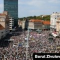 Desetine hiljada na protestu u Zagrebu zbog ilegalnog opasnog otpada u Gospiću