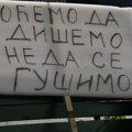 Aktivisti iz Levča govore na protestu protiv litijuma u Jagodini