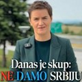 Brnabić: Danas je taj dan - danas je skup "Ne damo Srbiju"; Danas kažemo stop teroru, mržnji i nasilju VIDEO