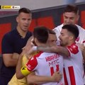 Hit scena ispod Severa: Pogledajte šta je radio Gobeljić kad je Zvezda dala gol njegovom OFK Beogradu