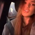 "Od devojke što je dobra nema ništa dosadnije" Hana se snimala u besnoj mašini, a zbog poruke bruje mreže