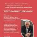 Besplatni udžbenici: Tribina profesora Aleksandra Kavčića u Kući slobodnih medija u Zaječaru