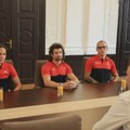 Kragujevac: Prijem za paratriatlonca Lazara Filipovića, vodiča Strahinju Trakića i šampionku Mašu Marković