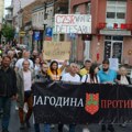 „Megafoni” protiv „kolonaša”: U Jagodini posle 20 godina održan protest