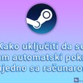 Kako uključiti da se Steam automatski pokreće zajedno sa računarom