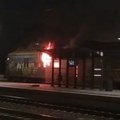 Alo! Saznaje Vandali zapalili BG voz u Batajnici! (video)