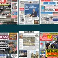 Naslovne strane sutrašnjih novina: Prelistavanje štampe za utorak, 26. avgust 2025. godine