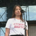 Studentkinja na protestu: Svi znamo da kada tužilaštvo bude radilo svoj posao, ovaj režim odmah pada