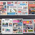 Naslovne strane sutrašnjih novina: Prelistavanje štampe za nedelju, 24. avgust 2025. godine