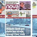 „Nova“ piše: Kako je sneg u januaru izazvao haos u Srbiji