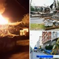 Pao dalekovod, gorele kuće, vetar čupao drveće iz korena: Teške scene posle oluje u Zaječaru, novo upozorenje RHMZ
