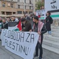 Održan skup podrške Palestini u Beogradu, okupljeni išli do ambasade Nemačke