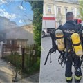 Planula kuća u Somboru, jedna osoba u poslednji čas spasena: Pripadnici DVD iz plamena izvukli čoveka, izgorelo 80 kvadrata!
