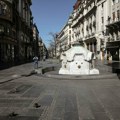 Obrušio se plafon ispred parfimerije u Knez Mihailovoj: Zatvoren prolaz, vlasniku naložena sanacija