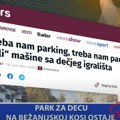 Izmišljena vest o rušenju parka na Bežanijskoj kosi: Parkić ostaje, neće biti nikakvog parkinga na tom mestu